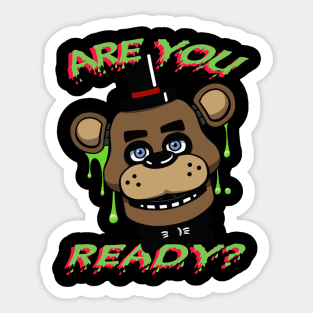 Ready Freddy - The Vengeful Animatronic Sticker